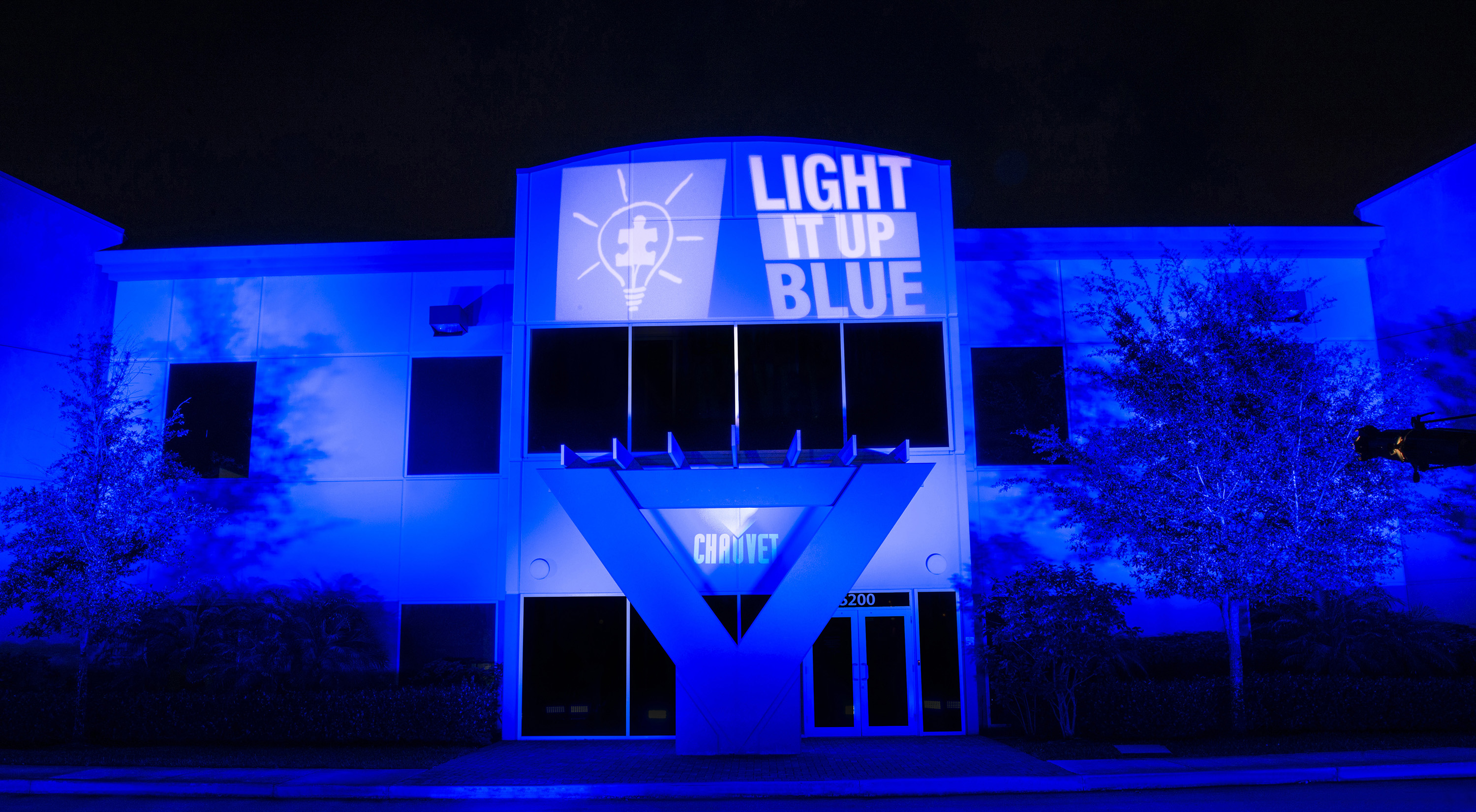 Chauvet 'Lights It Up Blue' for World Autism Awareness Day