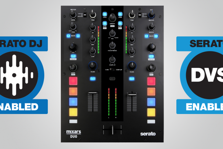 mixars DUO MK2 Serato DVS pro無料 おまけ付き Mixars Duo Mk2 Mixer Dj Professional To Two Channels With