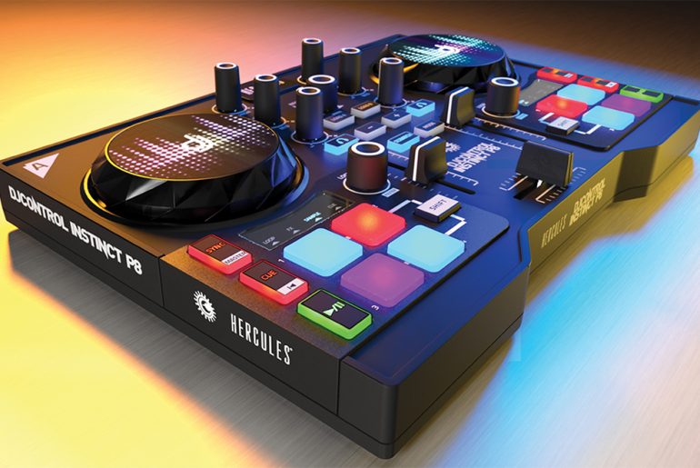 Hercules DJControl Instinct P8: Capable, affordable solution.