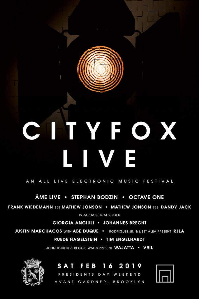 Cityfox LIVE Lineup