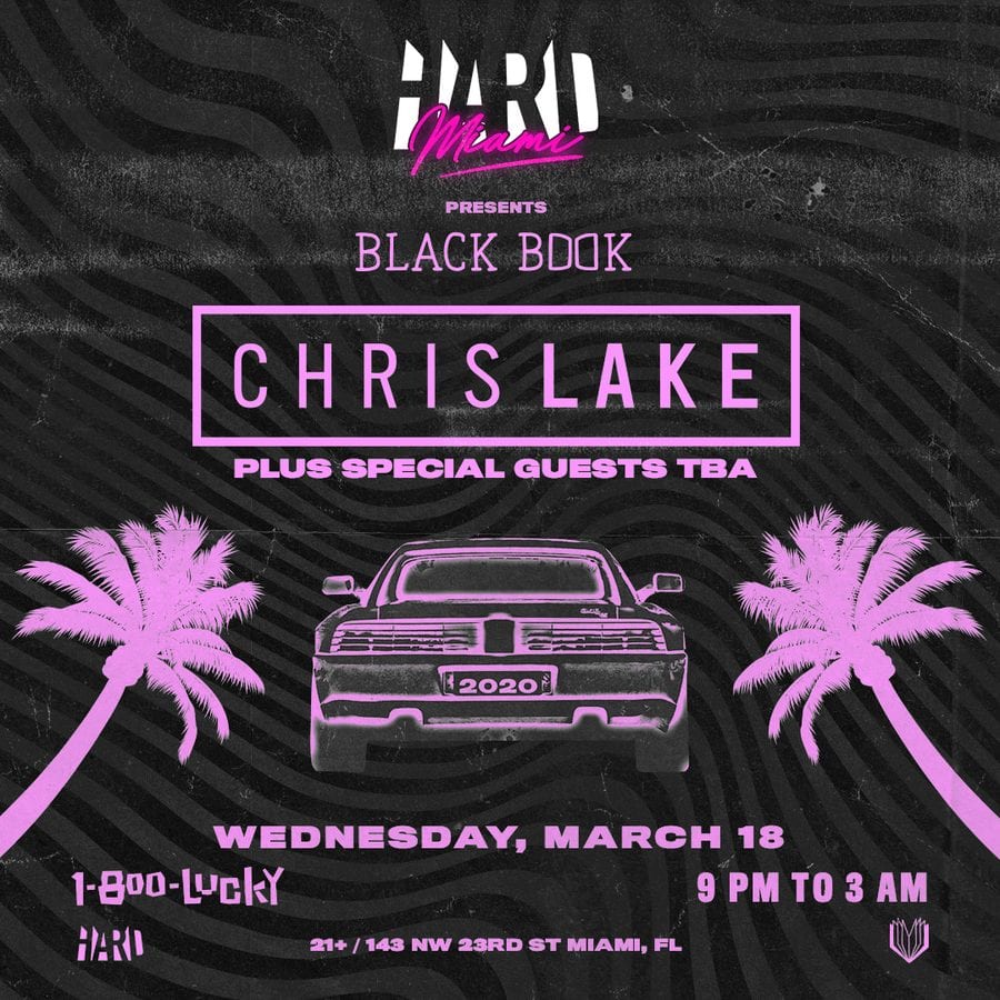 HARD Miami Presents Black Book Records with Chris Lake