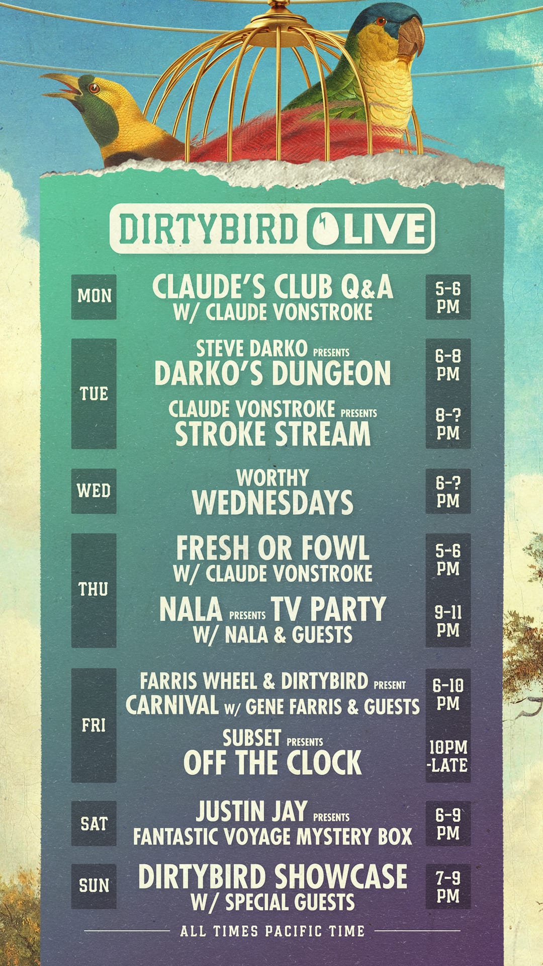 Dirtybird Live