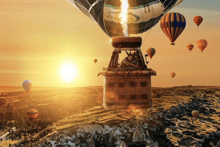 Ben Böhmer Hot Air Balloon