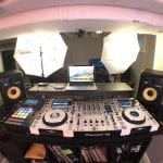 DJ live stream set up