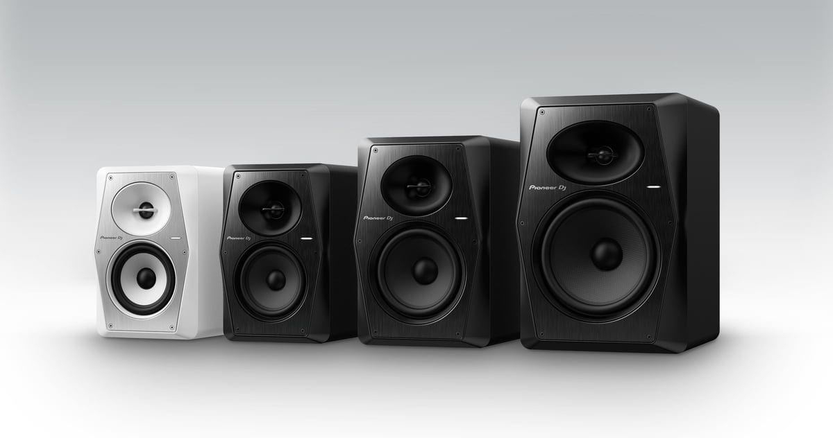 Pioneer DJ Announces New VM Series Active Monitor Speakers