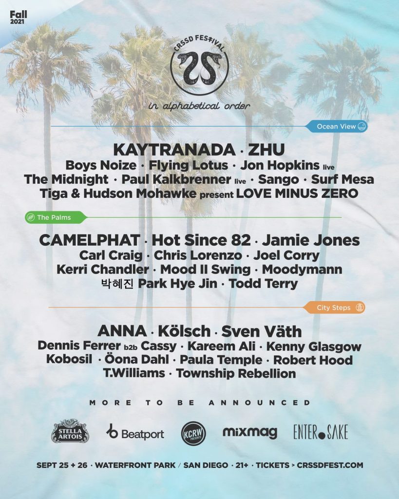 crssd festival 2021 lineup