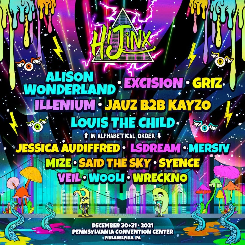 hijinx festival 2021 lineup