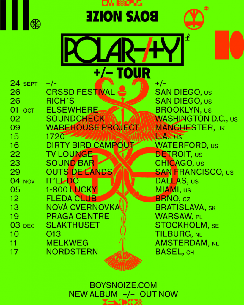 boys noize tour 2021